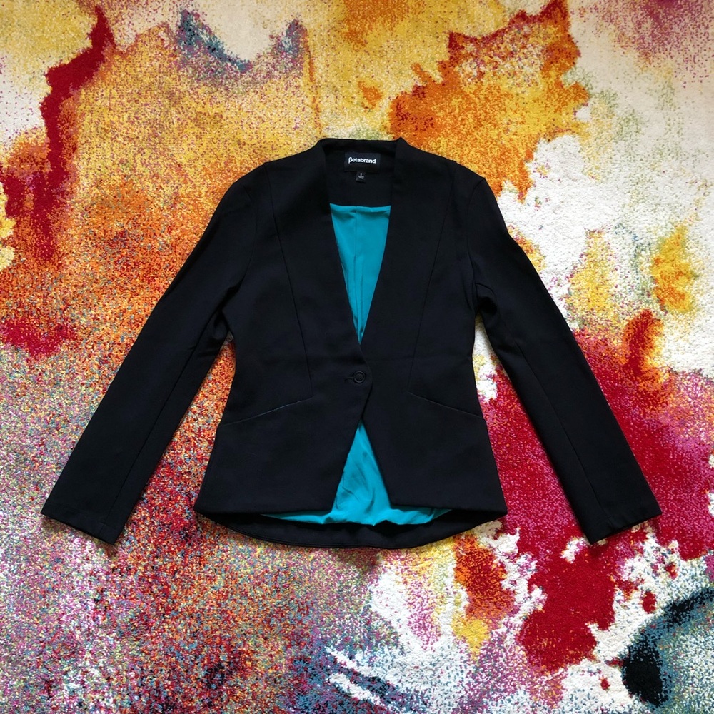 BETABRAND Collarless Jacket